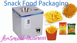 Fries and Namkeen packaging machine for small business