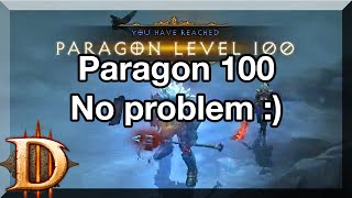 Diablo 3 Paragon 100 - No problem