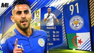 FIFA 18 TOTS MAHREZ REVIEW | 91 TOTS MAHREZ PLAYER REVIEW | FIFA 18 ULTIMATE TEAM