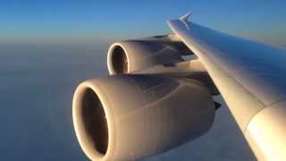 Lufthansa Airbus A380 Shanghai - Frankfurt (D-AIMI)