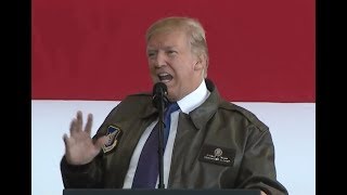 BREAKING: President Donald Trump Sends STRONG WARNING to Global Enemies from Yokota Air Base Japan