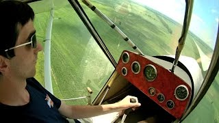 Полет на настоящем самодельном самолете. RC LIFE
