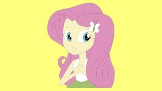 How to draw Friendship Games Fluttershy MLP Equestria Girls step by step