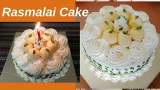 Eggless Rasmalai Cake | Perfect For Beginners | Step By Step Recipe - Food Connection