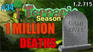 Let's Play Terraria (1.2.715) iOS/Android- 1 MILLION DEATHS! Episode 34
