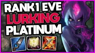 #1 Evelynn World vs Platinum HYPER CARRY [16 /1 /6] - League of Legends