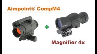 Коллиматор Aimpoint® CompM4 + Magnifier 4х