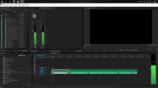 Как выровнять громкость звука в Adobe Premiere Pro
