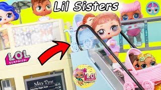 LOL Surprise Dolls + Lil Sisters in Baby Strollers with Blind Bags Toy