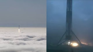 SpaceX Starlink 50 launch & Falcon 9 first stage landing, 11 July 2022