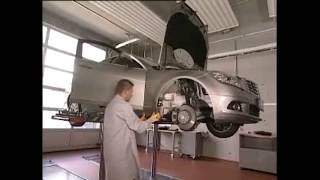 Замена переднего крыла Mercedes-Benz W204 C-Class Replacing the front wing
