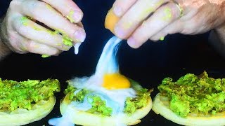 ASMR WORST EGGY AVOCADO TOAST FAIL * NO TALKING *  | Nomnomsammieboy