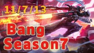 SKT T1 Bang Lucian ADC vs Ezreal Patch 7.5