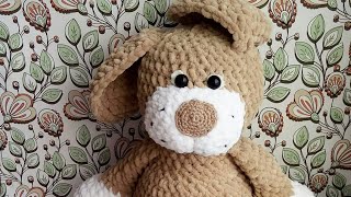 Зефирная собачка крючком часть 3. Собачка крючком амигуруми