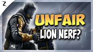 Unfair Lion Nerf!? - Rainbow Six Siege