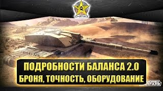 Подробности Баланса 2.0 - Броня, точность и оборудование / Armored warfare