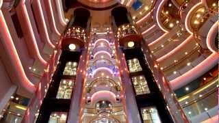 Tasmania Cruise 2012 - Radiance of the Seas - (1/2) Exploring the Ship and Cabin 8086 Tour