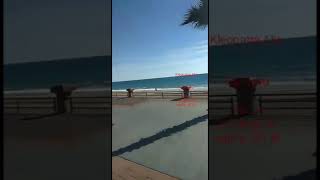 Из отеля на пляж в куртке, Аланья Турция 16 марта 2018г, купаться можно...