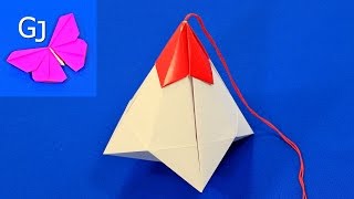 Оригами КОРОБОЧКА С СЮРПРИЗОМ из бумаги