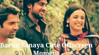 Sanaya Irani | Barun Sobti | Sarun | Ipkknd | Offscreen Moments | Barun and Sanaya OnSet Video