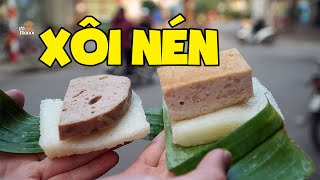 Tò mò với Xôi Nén Giò Chả Hà Nội luôn hút khách không phải ai cũng biết #hnp