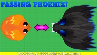 MOPE.IO PASSING PHOENIX!? BLACK PHOENIX AFTER PHOENIX? Mope.io Hack/Glitch [Mopeio]