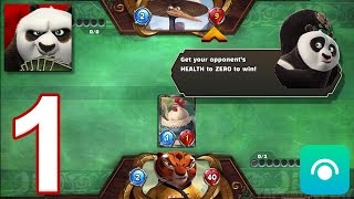 Kung Fu Panda: Battle of Destiny - Gameplay Walkthrough Part 1 - Tigress Basic Deck (iOS, Android)