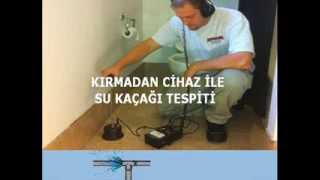 Vana Su Kaçağı Yangın Tesisatı boru su sızması çözümü onarımı 0216 594 83 94