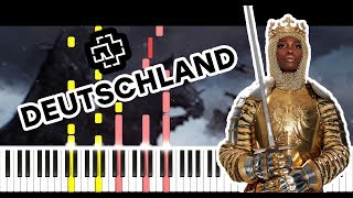Rammstein - Deutschland - Piano Tutorial - Sheets