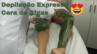 Depilando Perna Inteira com Cera de Algas Elástica - com Neusa Baptista