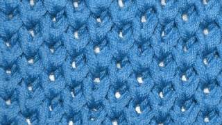 How to Knit * Honeycomb Brioche Stitch * Knitting Stitches