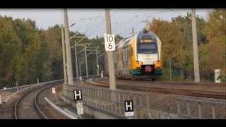 Berlin Osdorfer Straße - S-Bahn Berlin mit BR 481 - ET 442 - ODEG - ICE T