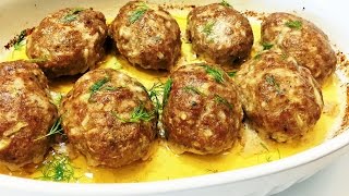 КОТЛЕТЫ В ДУХОВКЕ. Нежные. Лучший рецепт. .  Meatballs in the oven.