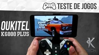 Oukitel K6000 Plus - Teste de desempenho com jogos!