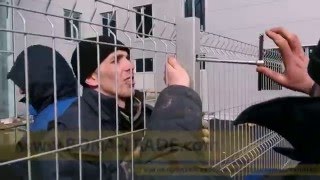 Монтаж и демонтаж секций забора 3D