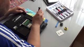 как разобрать и собрать ноутбук самсунг R425