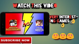 Pubg Vs rules of survival game comparison