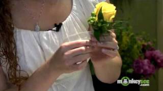 How to Finish Your Boutonniere