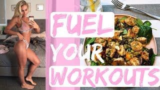 Eat to OPTIMISE my workouts II Day on my plate + Home booty workout