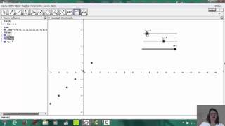 Funções, seus pares ordenados e definida em um intervalo GeoGebra SaleteChalub