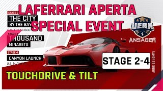 Asphalt 9: LaFerrari Aperta Stage 2-4 Touchdrive & Tilt