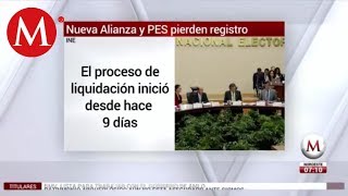INE confirma pérdida de registro de Panal y PES