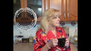 VLOG: День начинается в ванной.Маски.Кофе с Собеседницей.