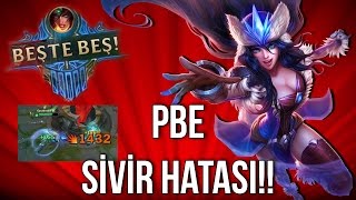 PBE SIVIR HATASI!! HER VURUŞ TEK ATIYOR!!