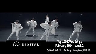 Top 100 K-Pop Songs for February 2014 Week 2
