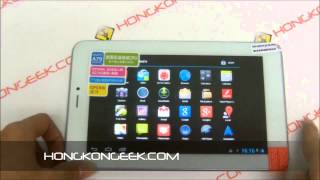 - unboxing and test - TACTILE TABLET AMPE A79 3G DUAL CORE