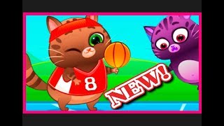 Котик Бубу играть онлайн скачать бесплатно игры для детей Играем в Футбол, Баскетбол / Kotik Bubu