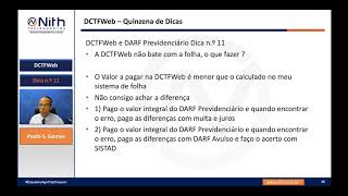 VALORES DCTFWeb MENORES QUE A FOLHA