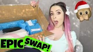 EPIC Christmas Present SWAP w/ Sabrina Koun!!!