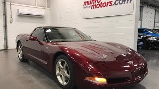 2003 Corvette SOLD SOLD SOLD  50TH Aniiversay Special Edition Automatic Coupe Munro Motors
